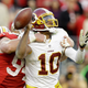 Illustration for article titled Report: RGIII Benched, Colt McCoy To Start Against Indianapolis